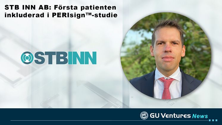 STB INN AB: Första patienten inkluderad i PERIsign™-studie