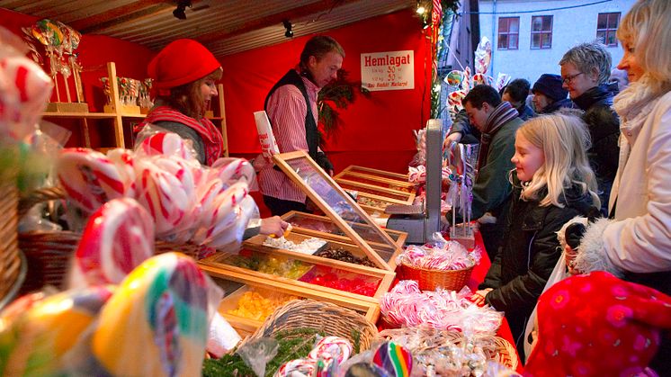 Julmarknad på Fredriksdal
