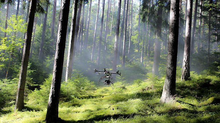 Mini-helikopter revolutionerar mediebranschen