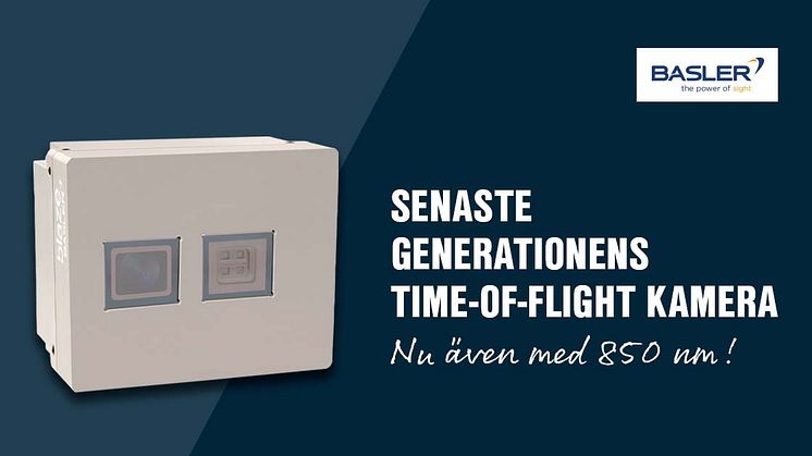 OEM Automatic lanserar Blaze Time-of-Flight 3D Camera från Basler