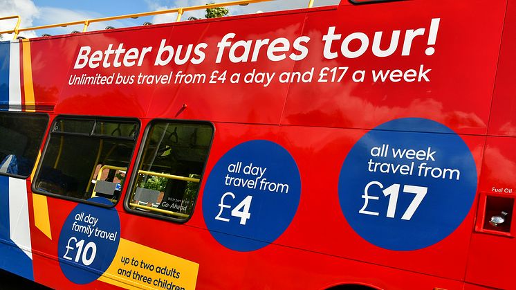 Go North East's simplified zones and tickets set to be launched on Better Bus Fares Tour ahead of changes on Sunday