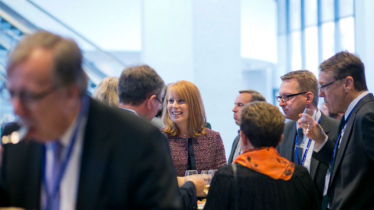 Annie Lööf i samtal på Industridagen 2013