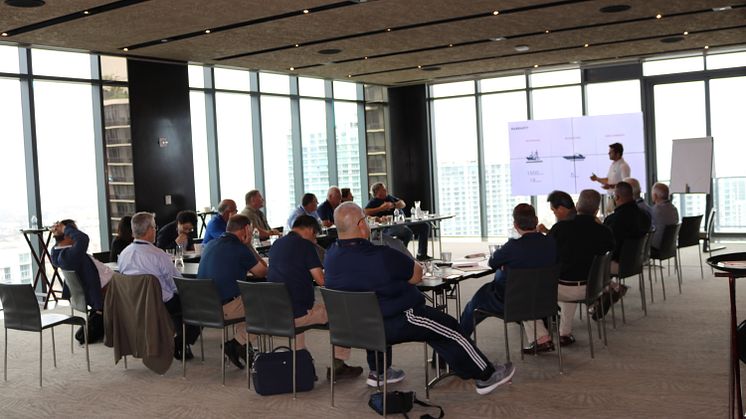 Cox Powertrain's North American, China, New Zealand and South Korea distributors at the Miami conference