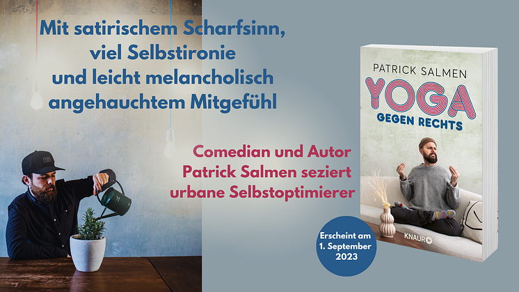 »Yoga gegen rechts«: Comedian Patrick Salmen seziert urbane Selbstoptimierer