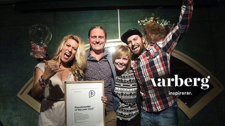Hallifornia-arrangörerna på Nordic Surfers firar utmärkelsen Placebrander of the year 2017
