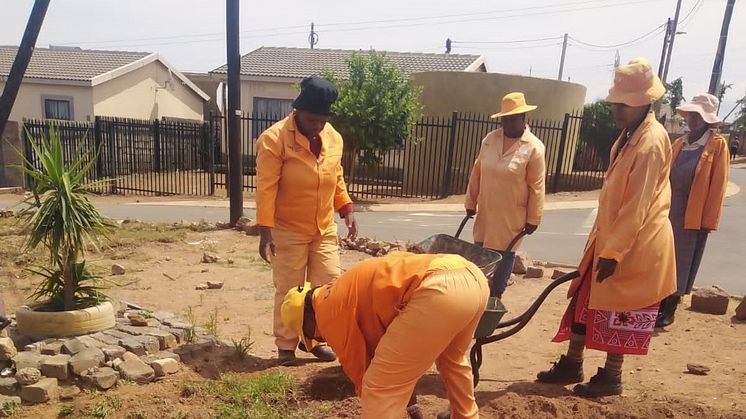 Workers in Mogale City.