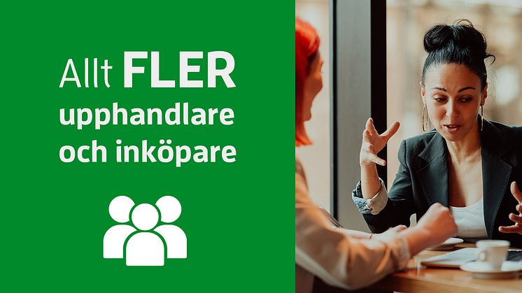 Allt fler offentliga upphandlare och inköpare