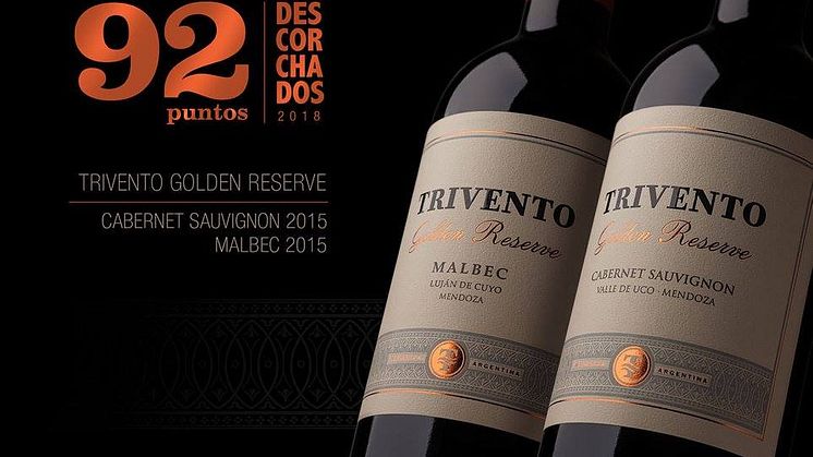 Trivento Golden Reserve dubbelt prisad i Descorchados