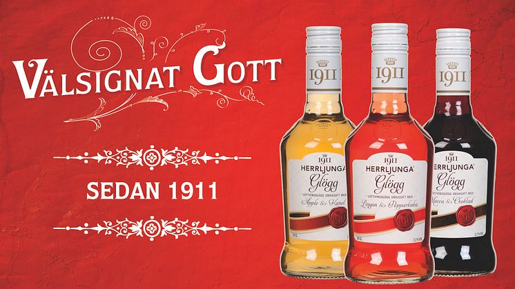 Herrljunga 1911 Glögg visar upp julens sortiment