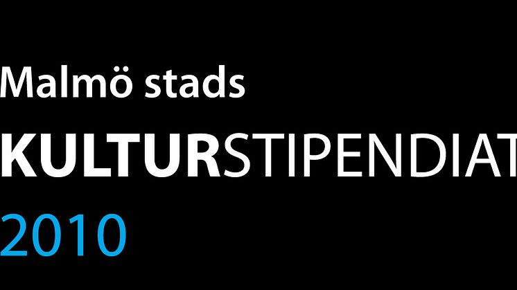 Välkommen till Malmö stads kulturstipendieutdelning