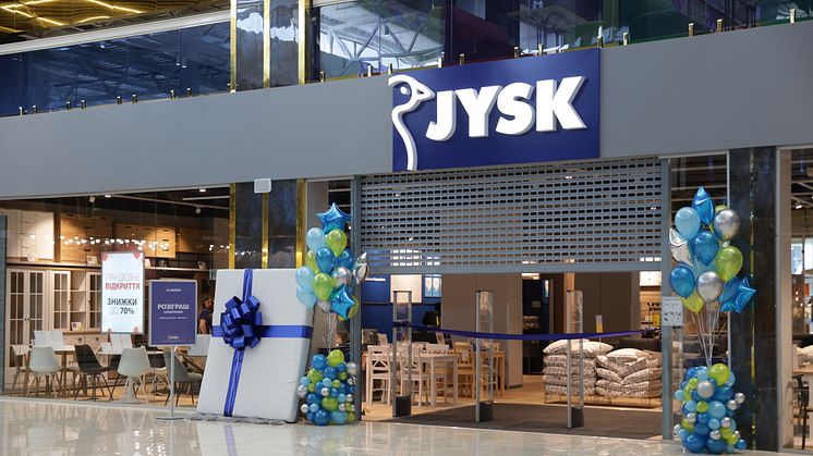 Відкриття нового магазину JYSK у Київській області