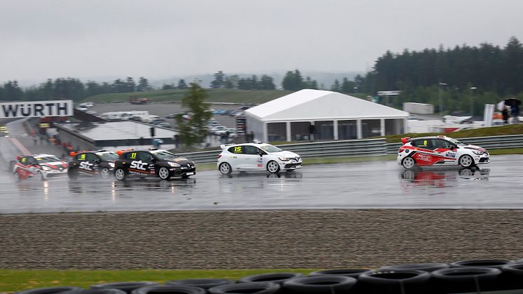 NEZ Clio Cup, Rudskogen, Norge. Foto: Racefoto