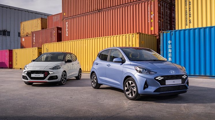 Ny Hyundai i10: Forfriskende design med nye funktioner 