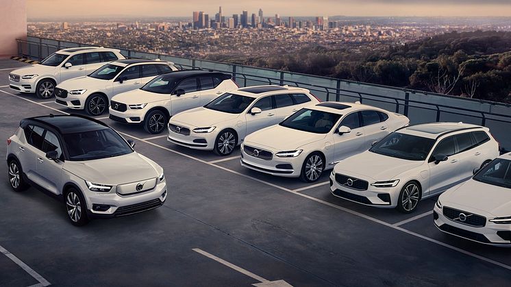 Volvo Cars Recharge collection