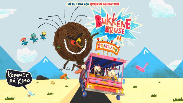 ﻿«Badebussen» er nummer en på Spotify, sangen er soundtrack til kinofilmen "Bukkene Bruse på Badeland", som har premiere 1. juledag. Til høsten kommer også den nye boken Bukkene Bruse og julenissen. 