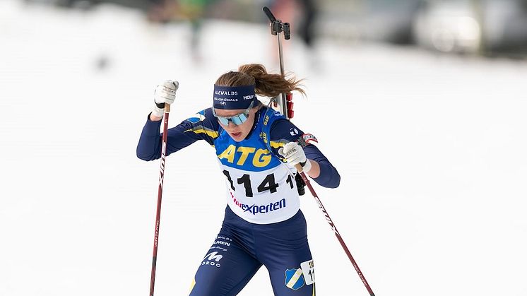 Garageportexperten ingår sponsoravtal med skidskytten och framtidshoppet Erika Österman