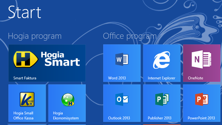 Upptäck hur du kan fakturera Smart – se Hogias faktureringsapp på Microsofts Try This Tour