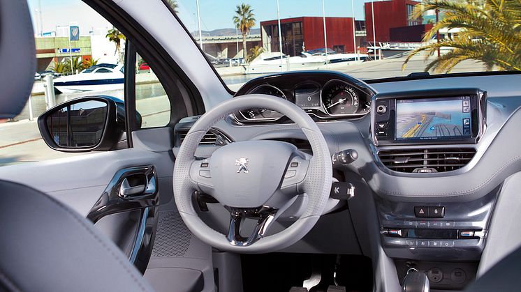Peugeot 208 får pris för sin innovativa touch-screen