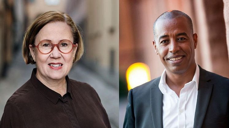 Madeleine Sjöstedt, generaldirektör Svenska institutet och Teshome Wondimu, VD och grundare Selam