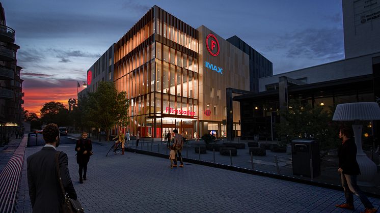 Filmstaden storsatsar i Uppsala City med toppmodern biograf och Sveriges tredje IMAX®-salong