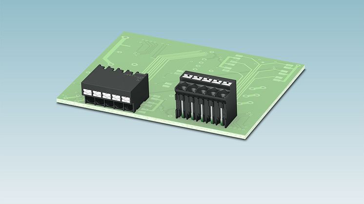 THR PCB terminal blocks up to 2.5 mm²