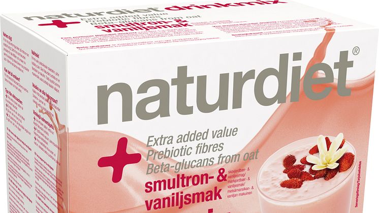 Viktigt meddelande till jordnöts- och sesamallergiker om Friggs Naturdiet Drinkmix Smultron & Vanilj