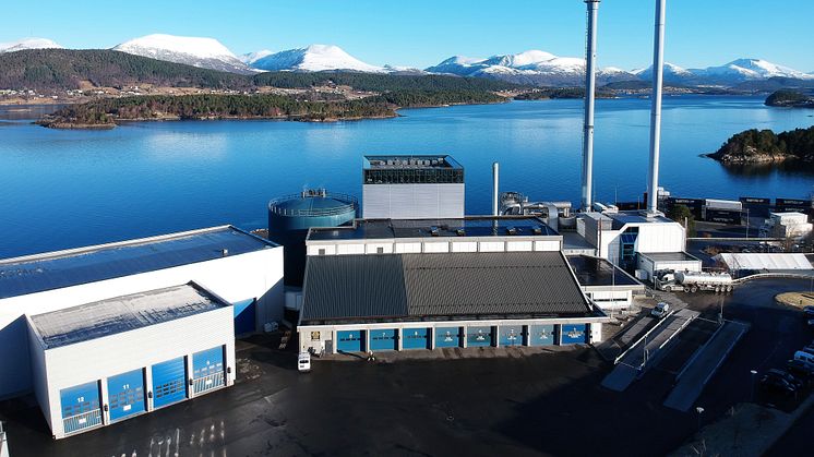 Energigjenvinningsanlegget på Grautneset i Ålesund.