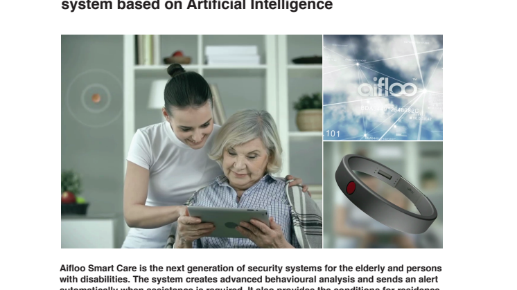 Aifloo is launching the next generation smart security system based on Artificial Intelligence