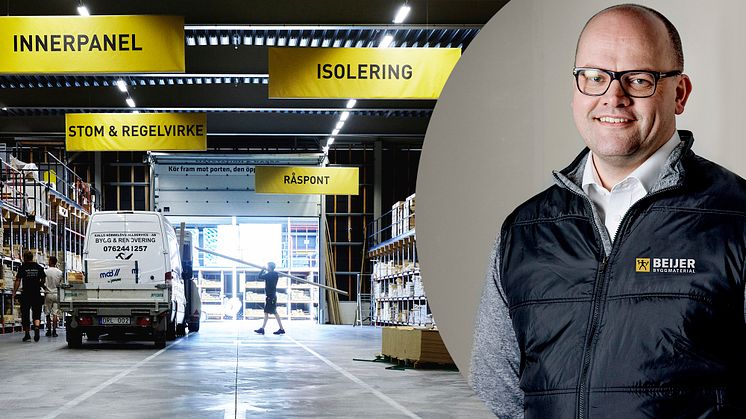 Geir Thomas Fossum, vd Beijer Byggmaterial AB