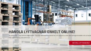 Toyota lanserar ny e-handelssajt för truckar