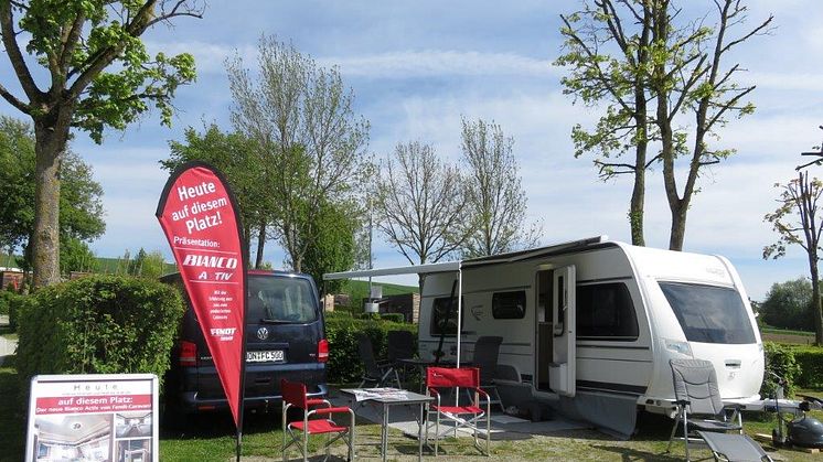 Der Bianco Activ 515 SGE war der Caravan der Road-Tour Frühjahr 2017