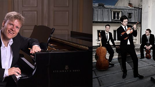 Håvard Gimse och Van Kuijk Quartet ger sig ut på novemberturné.