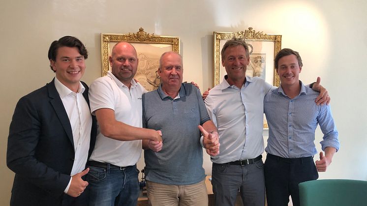 Martin Jacobsson, Andreas Bendrik, Jörgen Jakobsson, Mikael Karlsson och Claes Rosenqvist