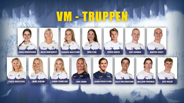 Första uttagningen till VM presenterades innan jul, och truppen kompletteras nu med fem nya namn. 