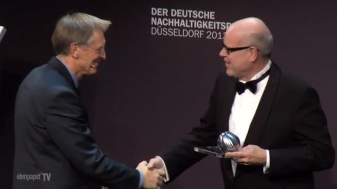 ebm-papst har fått utmärkelse som Tysklands mest hållbara företag