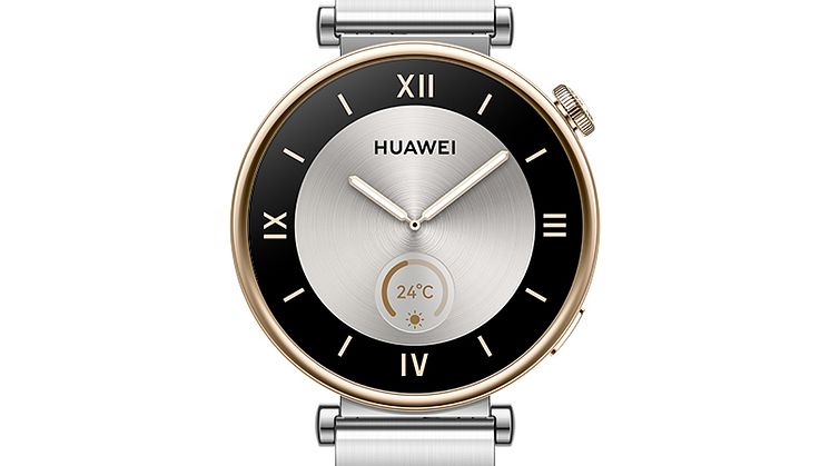 Huawei Watch GT4_41mm_Silver metal_Front