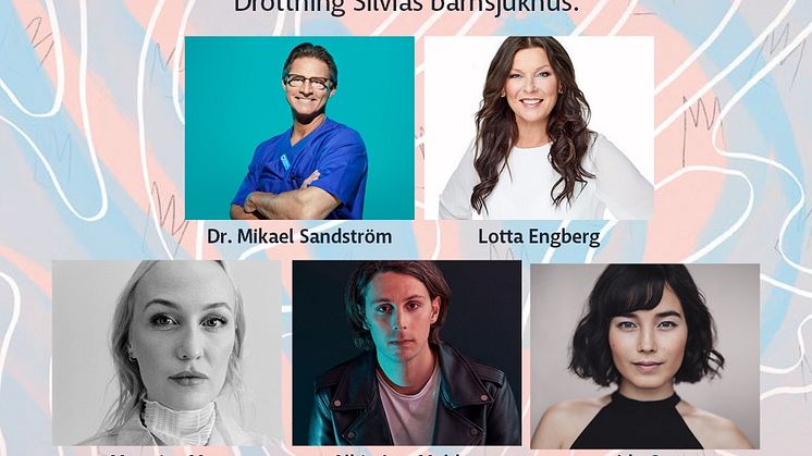 Albin Lee Meldau, Moonica Mac, Lotta Engberg och GöteborgsOperans artister – här är alla som framträder vid insamlingsgalan Glädje läker 12 maj