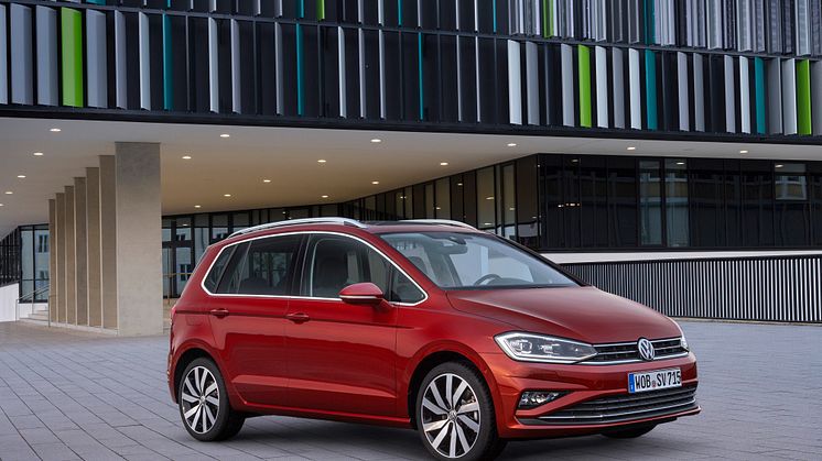 Säljstart för uppdaterade Volkswagen Golf Sportsvan