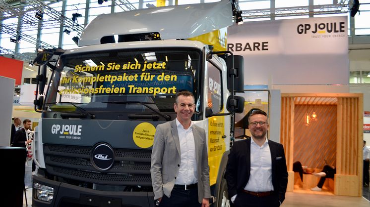 GP JOULE und Paul Group besiegeln Kooperation über die Lieferung von PH2P® Trucks mit Wasserstoff-Brennstoffzellen-Antrieb