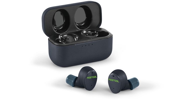 Festool lancerer nye Bluetooth høreværn GHS 25 I. De opfylder kravene til professionelle høreværn ifølge EU-standarden EN352. Foto: Festool.