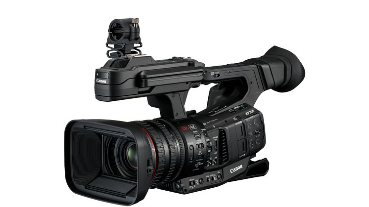 Canon revolutionerar broadcastarbetet med nya flaggskeppet XF705, en videokamera med kapacitet för formatet XF-HEVC
