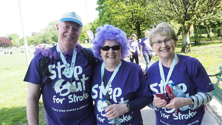 ​Step Out in Staffordshire to support stroke survivors