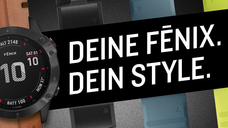 Deine fēnix - dein Style