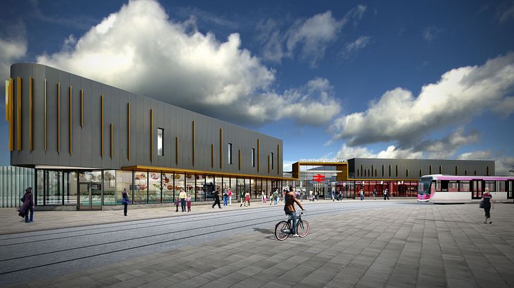 The new Wolverhampton Railway Station