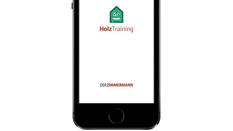 Die theoretische Zimmerer-Prüfung steht vor der Tür? Mit der neuen App "HolzTraining" können Auszubildende und Meisterschüler ihr Wissen zum Holzbau aufbauen und prüfen.