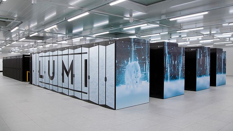 Europas kraftigste superdatamaskin blir et viktig verktøy for europeisk forskning i årene som kommer. Foto: Pekka Agarth.