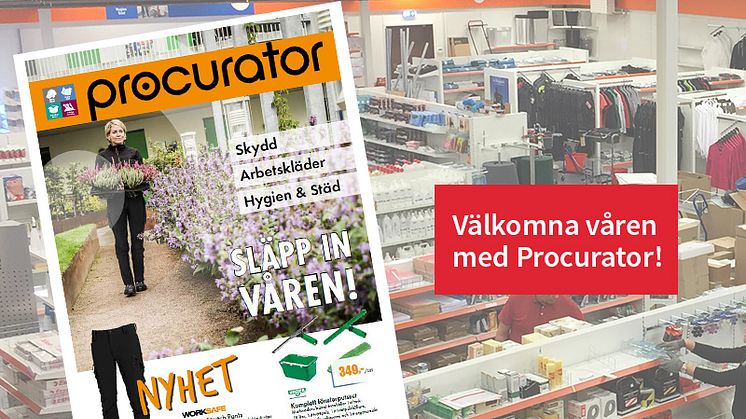 Stor vårkampanj i Procurators butiker och webbutik