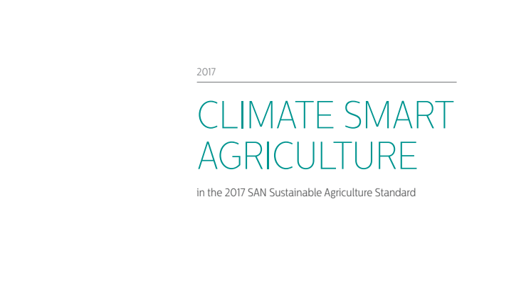 White Paper - Klimatsmart jordbruk