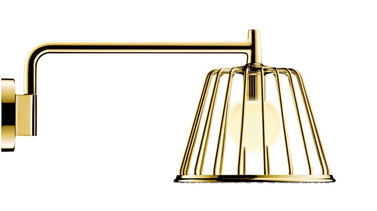 Axor_LampShower_by Nendo_Wall_Gold