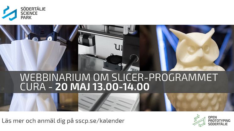 Grunderna i Slicer-programmet Cura samt efterbehandling av 3D-utskrifter